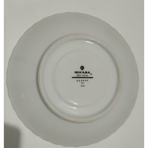 Vintage Mikasa China Dishware Huge set With Matchin Mikasa Double Candle Holder - Picture 3 of 4